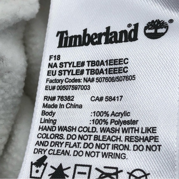 Timberland Nordic Style Beanie with Pom Pom. - Picture 7 of 14